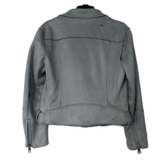 H&M faux suede moto jacket - Picture 7 of 11